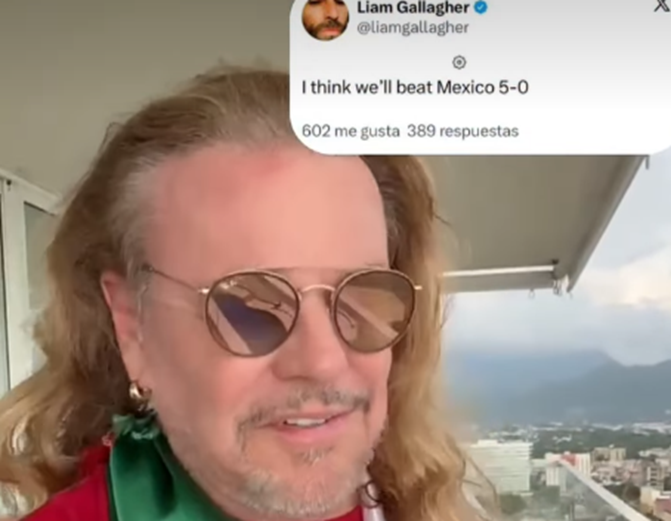 Vocalista do Maná responde provocação de Liam Gallagher ao México