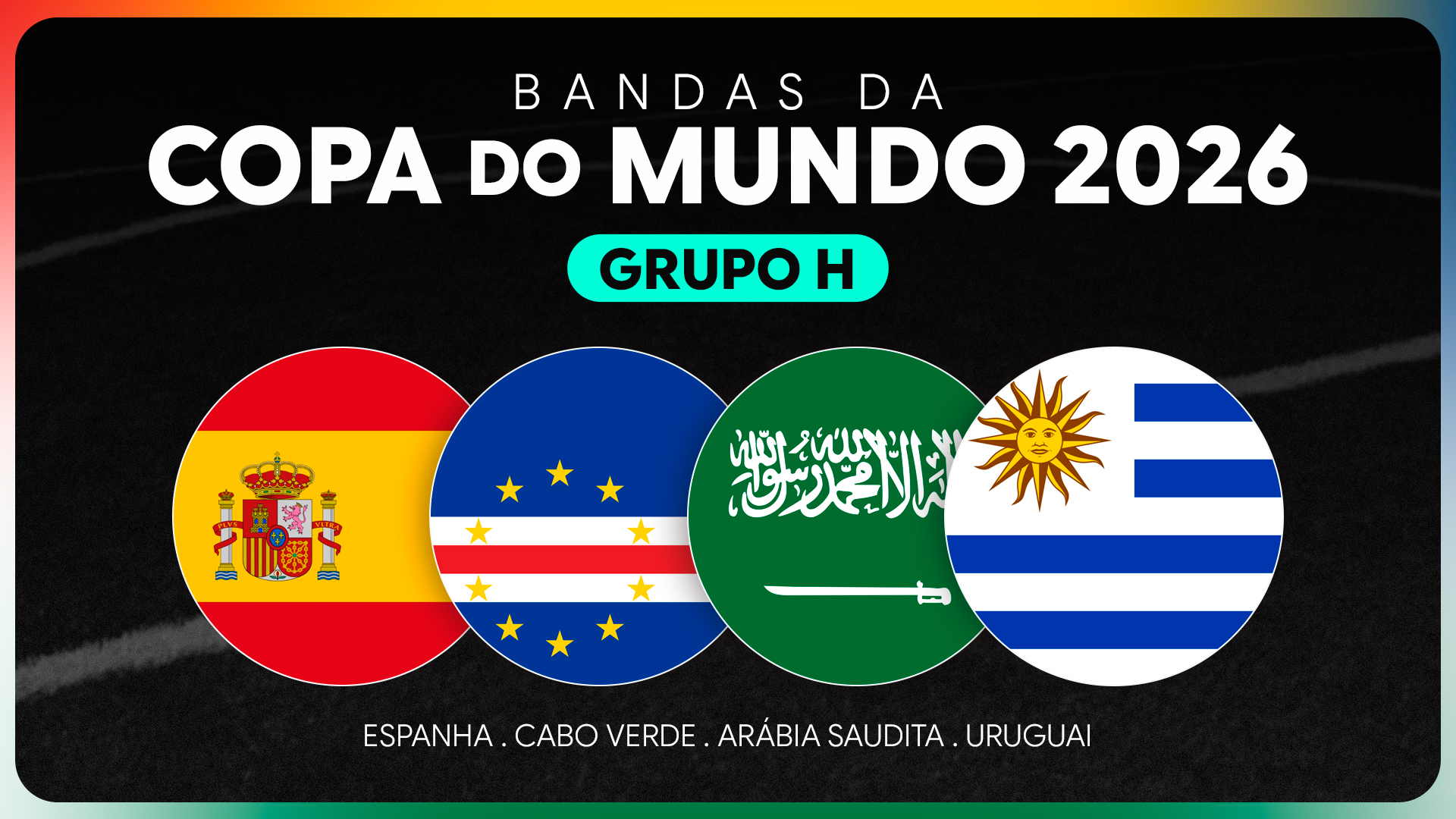 Bandas da Copa do Mundo 2026 - Grupo H