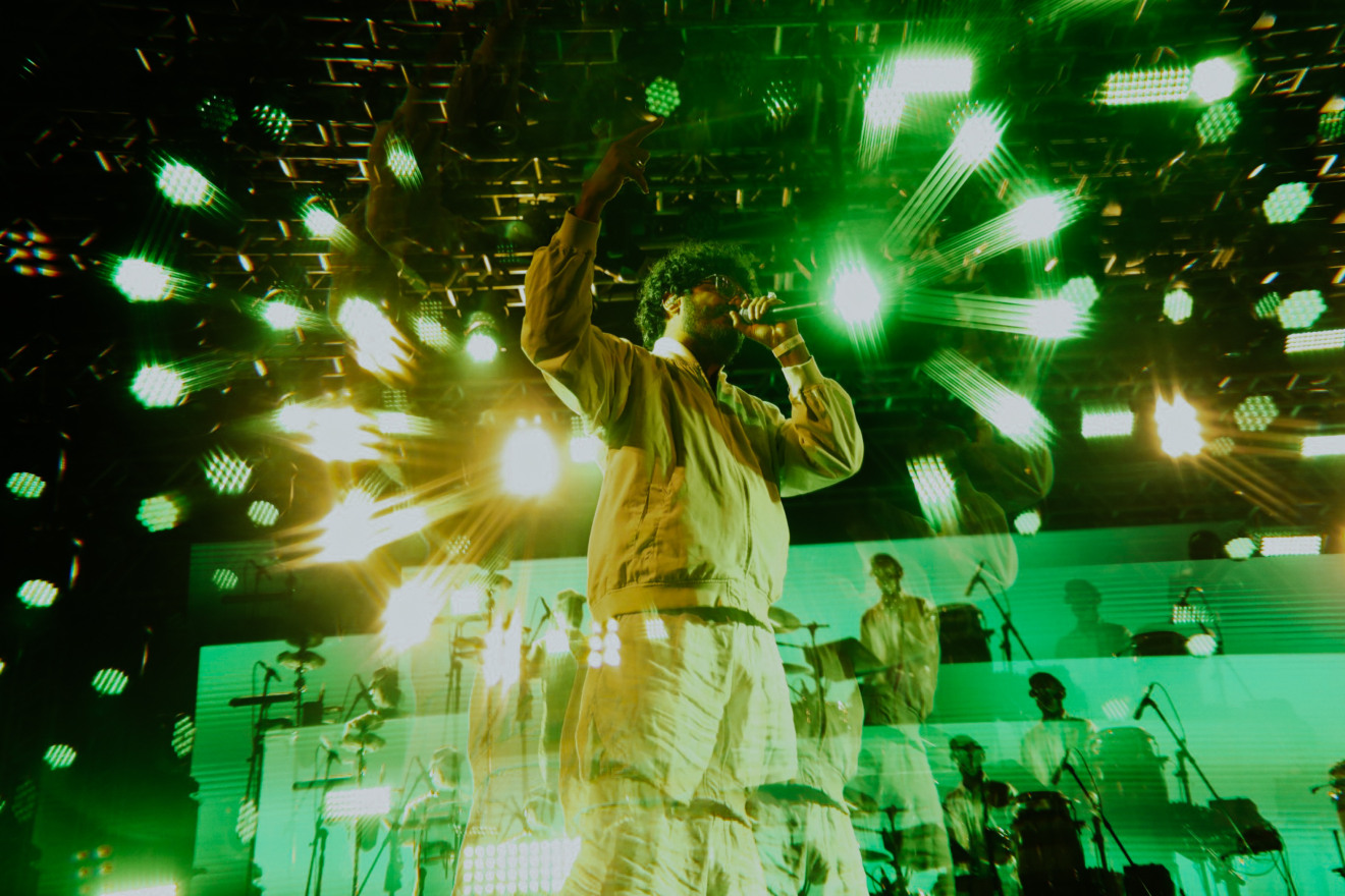 Criolo no festival Favela Sounds