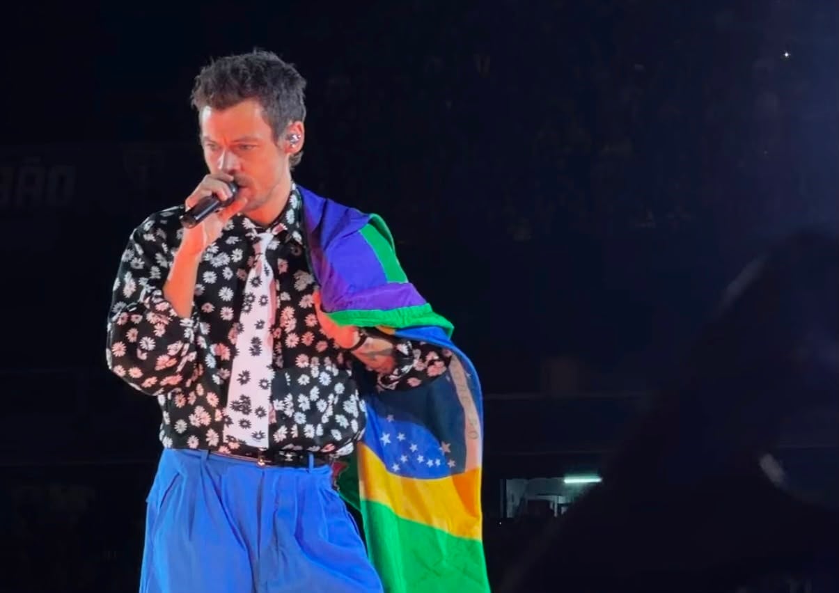 Harry Styles entrega show vibrante em São Paulo e comprova ao vivo o potencial de seu novo disco