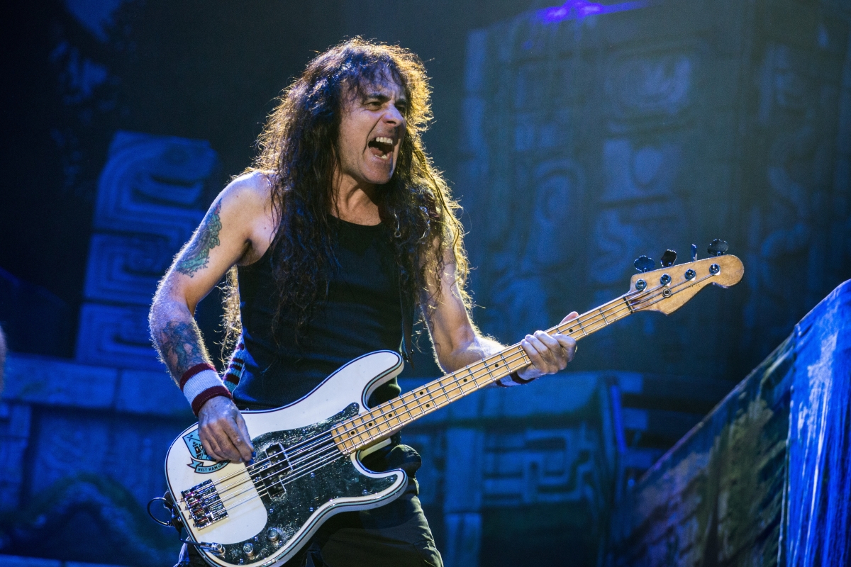 Steve Harris, do Iron Maiden, na China