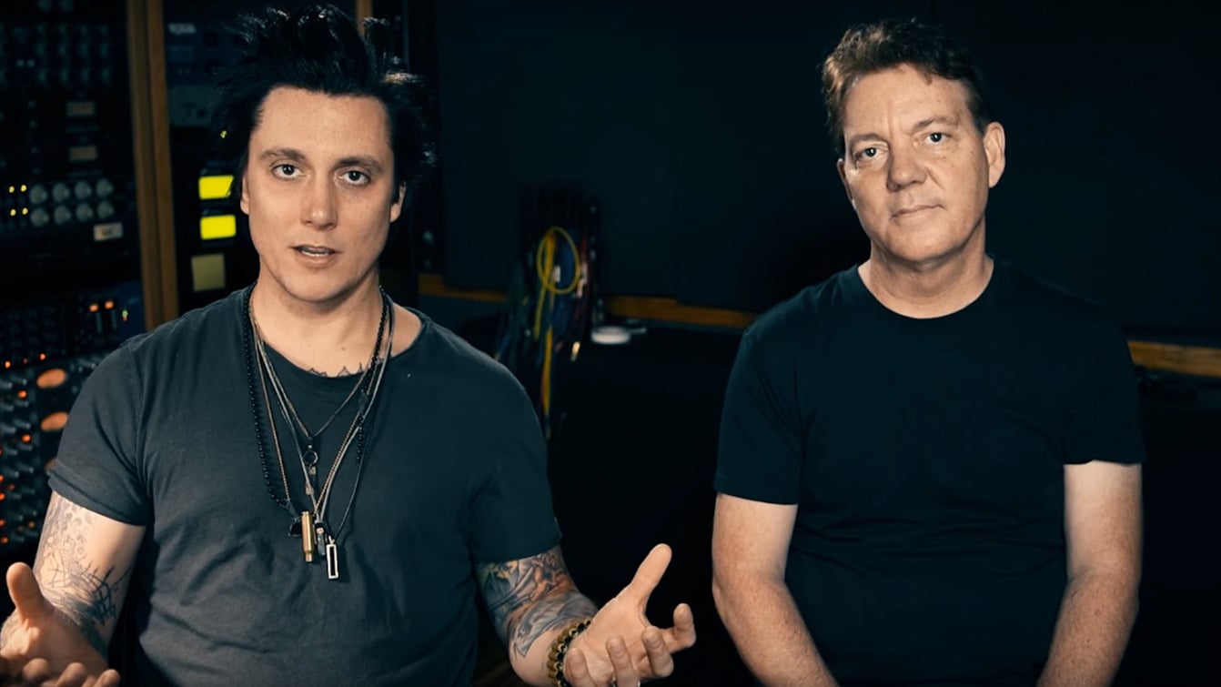 Synyster Gates, do Avenged Sevenfold, e seu pai Brian Haner
