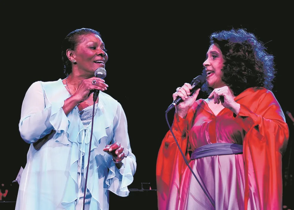 Dionne e Gal no Rio em 2009