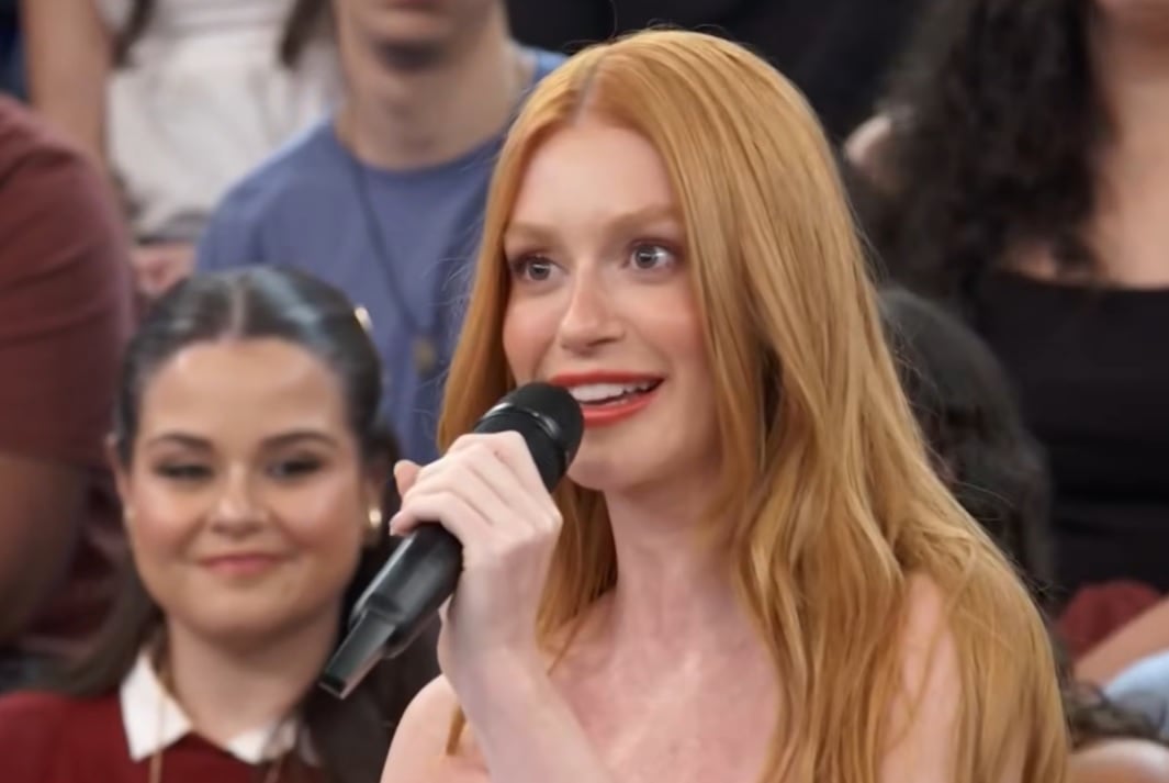Nova Fernanda Torres? Marina Ruy Barbosa viraliza ao participar do Altas Horas: “velocidade 0.5x”