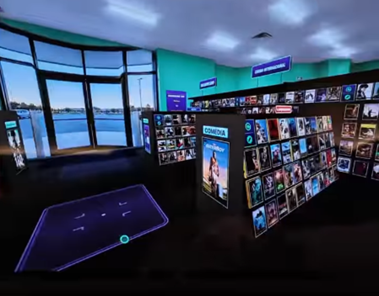 A criadora de conteúdo Laura Tuttman resgatou a nostalgia das antigas locadoras ao apresentar o BingeBrowse, plataforma que recria virtualmente a experiência