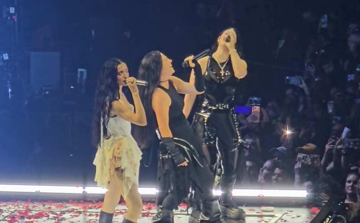 Amy Lee, Poppy e Courtney LaPlante cantam “End Of You” juntas pela primeira vez