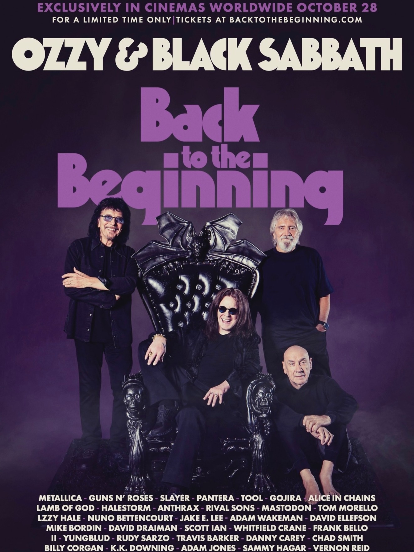 Cartaz de "Back To The Beginning"