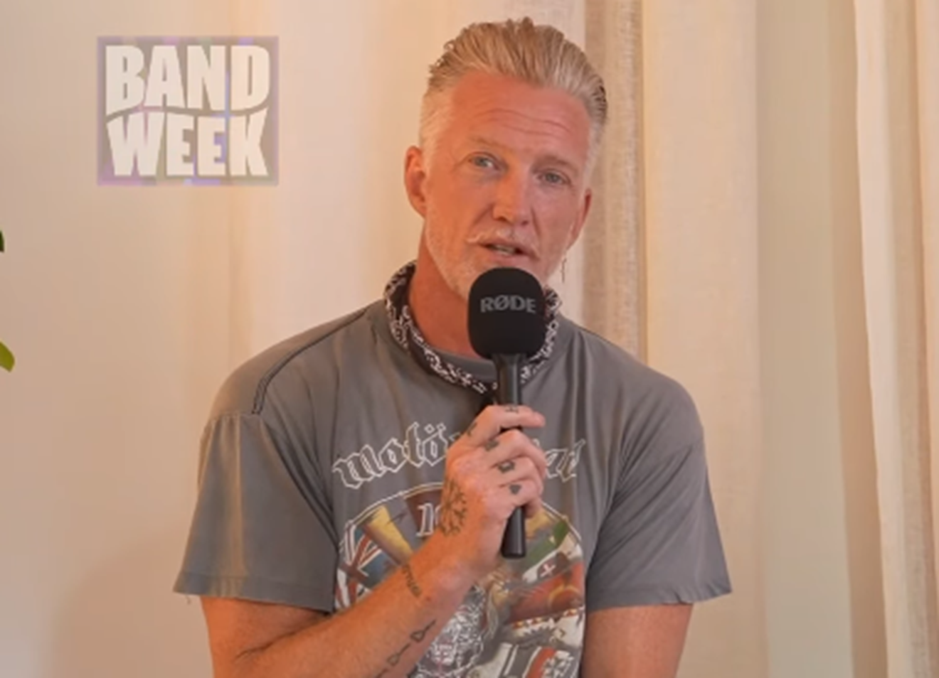 Josh Homme revela suas três bandas favoritas de todos os tempos