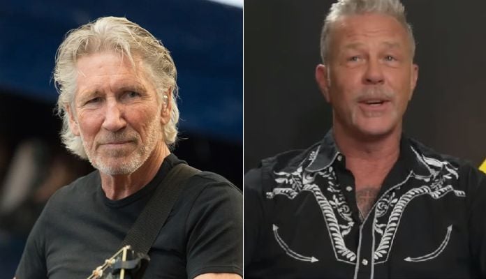 Roger Waters detona James Hetfield após fala sobre política: "imbecil sem empatia"