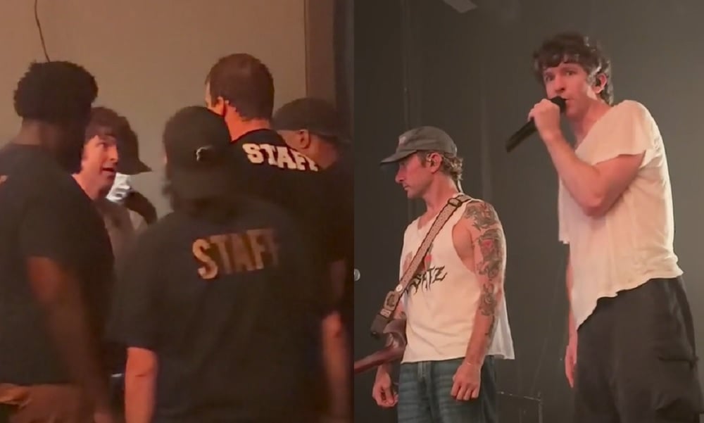 Brendan Yates interrompe show do Turnstile para expulsar segurança que supostamente agradiu um fã